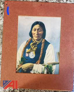 Native American Pottery and Portraits